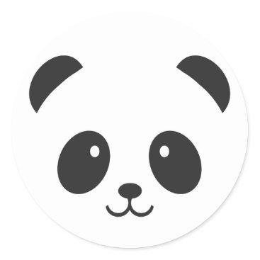 Cute and Cuddly Panda Sticker
