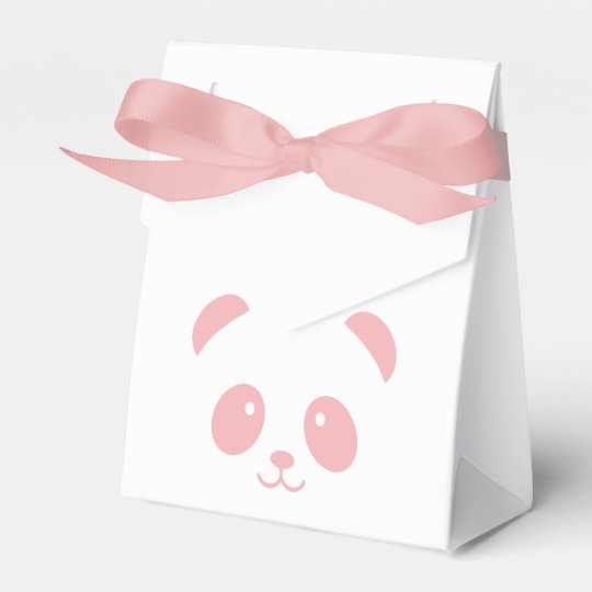 Cute and Cuddly Pink Panda Favor box | Zazzle.com