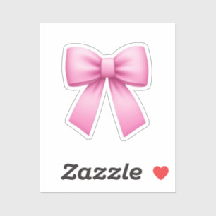 Cute and Decorative Ribbon Art Sticker