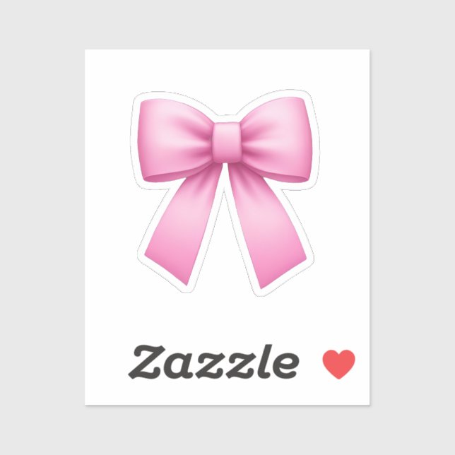 Cute and Decorative Ribbon Art Sticker (Sheet)