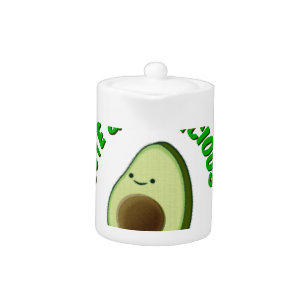 Cute And Delicious Avocado Teapot