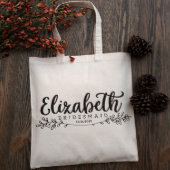 Cute And Delightful Round Leaves Canvas Tote Bag (Front)