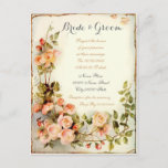 cute and elegant Budget Wedding Invitations. Invitation Postcard
