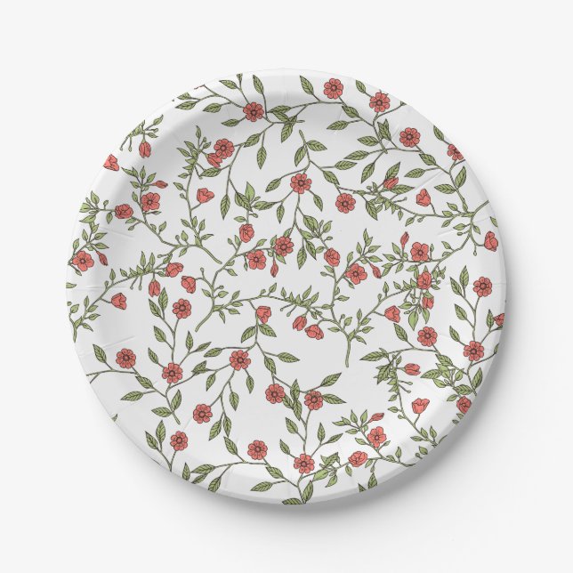 Cute and elegant  paper plates (Front)