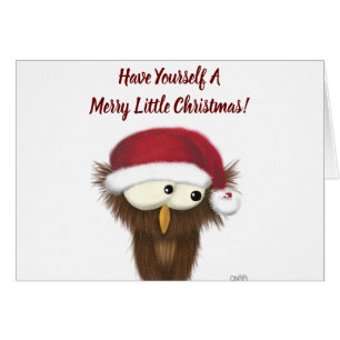 Cute and Festive Owl Cards