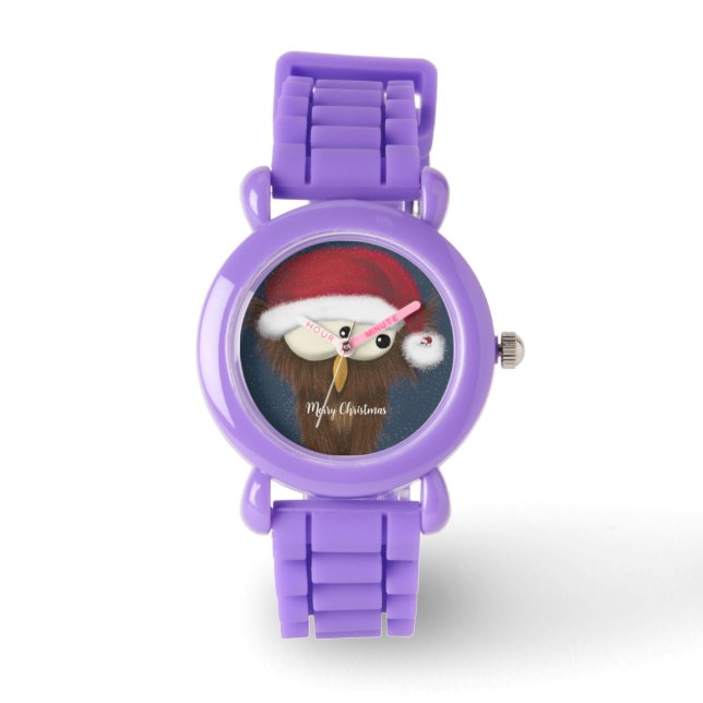Cute and Festive Owl Watch (Front)