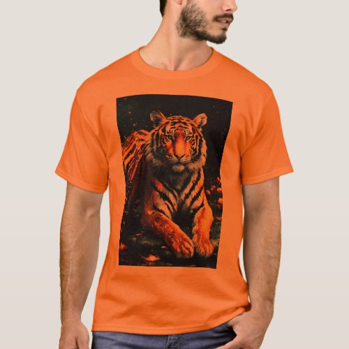 Cute and Fierce Tiger Shirt Pair