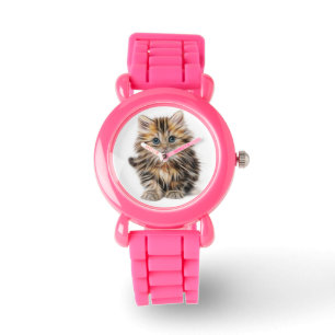 Cute and Fluffy Kitten Watch