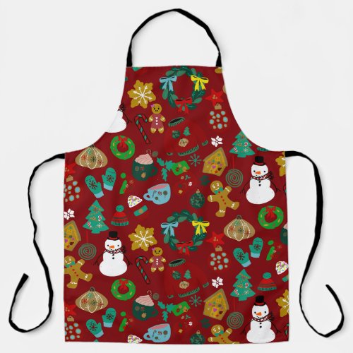 Cute and fun Christmas dinks  Apron