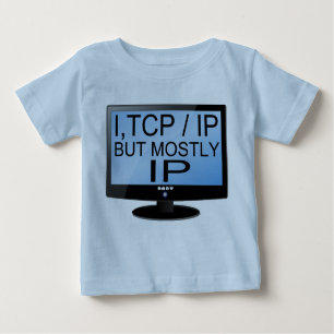 Cute and Funny Baby Geek Infant T-Shirt