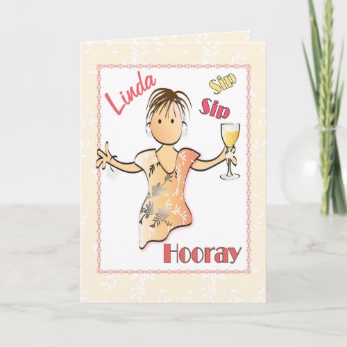 Cute and Funny Birthday Card for Her