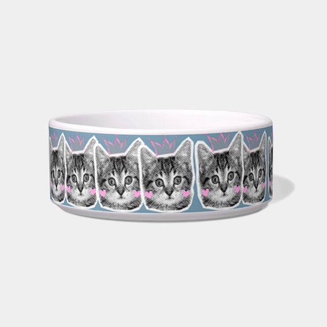 Cute and Funny Cat Bowl (Front)