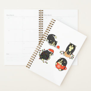 Cute and Funny Christmas Cats Planner