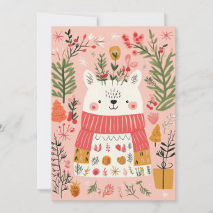 Cute and Funny Christmas Greeting Card