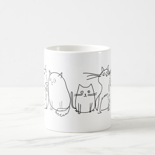Cute and Funny Crazy Cat Lady Coffee Mug