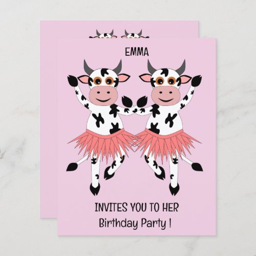 Cute and funny dancing cows _ kids birthday 