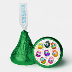 Cute and Funny Easter Eggs Cartoon Hershey®'s Kisses®