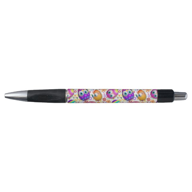 Cute and Funny Easter Eggs Cartoon Pen (Front)