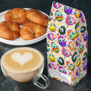 Cute and Funny Easter Eggs Cartoon Roasted Coffee