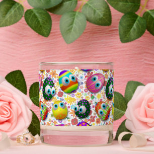 Cute and Funny Easter Eggs Cartoon Scented Candle