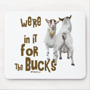 Cute and Funny Goat Mousepad