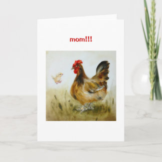 Cute and Funny Mother's Day Card