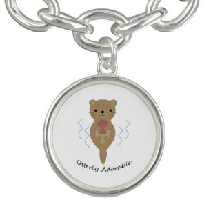 Cute and Funny Otterly Adorable Otter Bracelet
