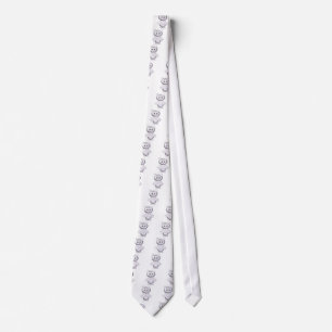 cute and funny owl pattern tie