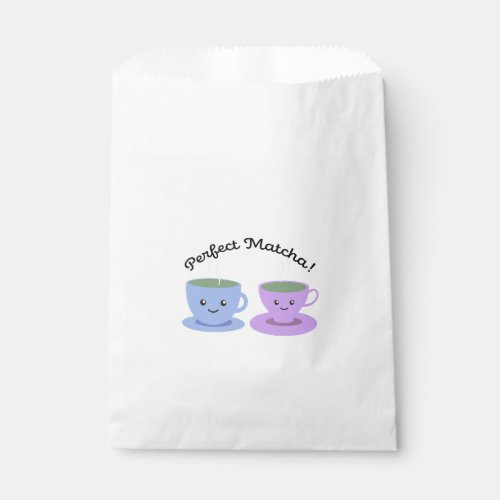 Cute and Funny Perfect Matcha Favor Bag