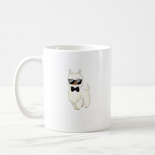 Cute and Funny Teacher Llama  Coffee Mug