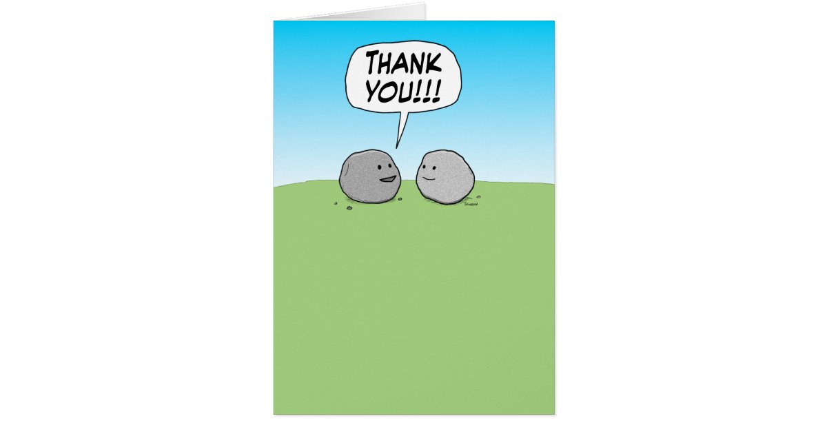 funny thank you cards