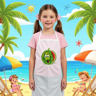 Cute and funny watermelon