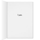 Cute and Funny Yam Love Cards (Inside (Right))