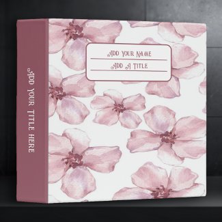 Cute and Girly Pretty Pink Floral