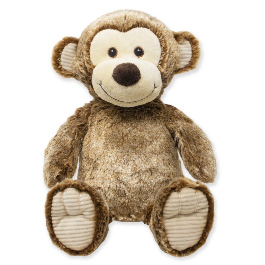 Cute and Hug-gable Monkey Stuffed Plush Animal (Front w/o shirt)
