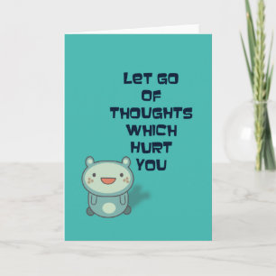 Cute and Inspirational Encouraging Quote Card