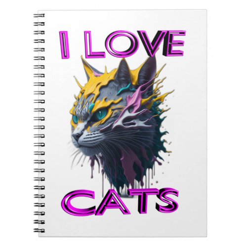 Cute and lovely cat s6 notebook
