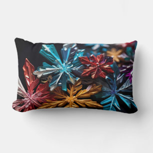 Cute and lovely vibrant festive eye-catching cozy lumbar pillow
