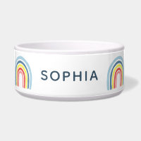 Cute and Modern Rainbow Dog