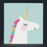 Cute and Modern Rainbow Unicorn 3 Ring Binder<br><div class="desc">Available here:
http://www.zazzle.com/selectpartysupplies</div>