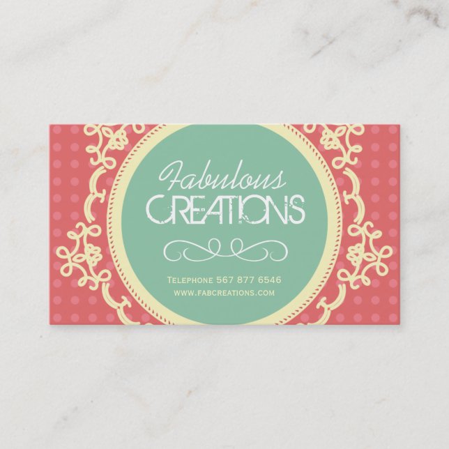 Cute and Playful Business Cards (Front)