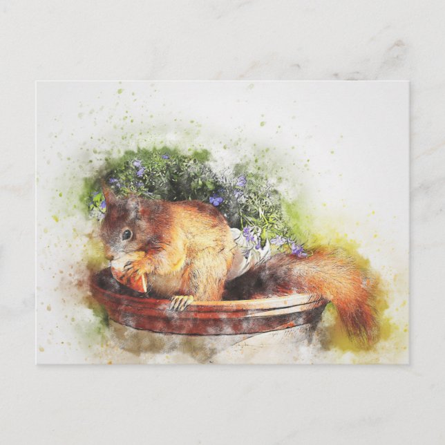 Cute and polite postcard (Front)