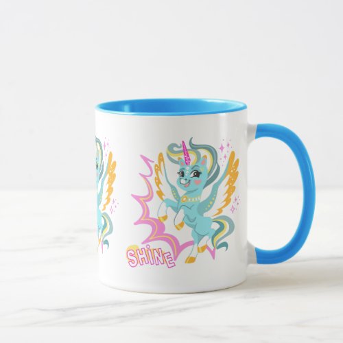 Cute and powerful unicorn mug