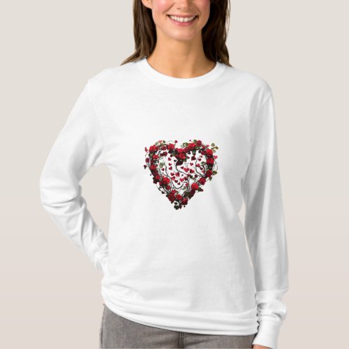 Cute and romantic Valentines Day gift  T_Shirt