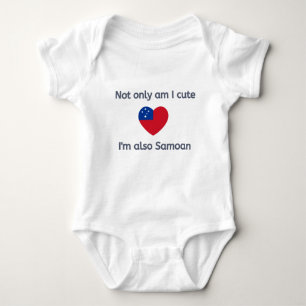 Cute and Samoan Baby Bodysuit