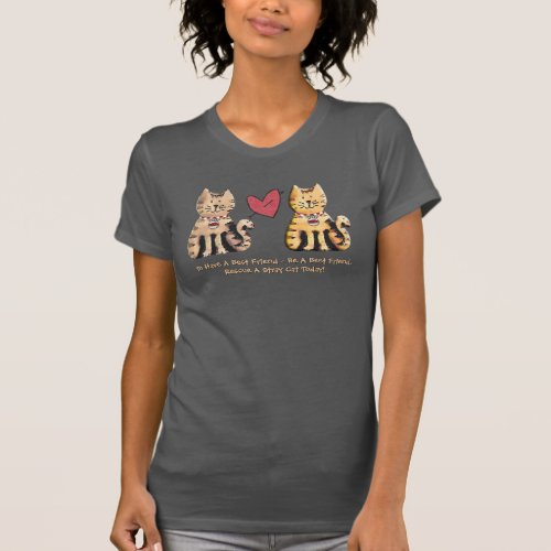 Cute and Scruffy Cats Personalized T_Shirt