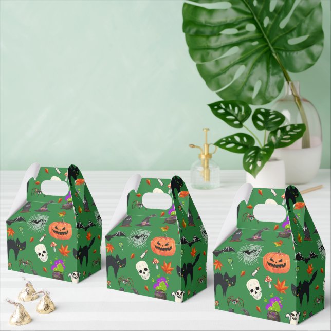 Cute And Spooky Halloween Favor Boxes (Multiple)