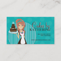 Cute and Sweet Bakery Business Cards