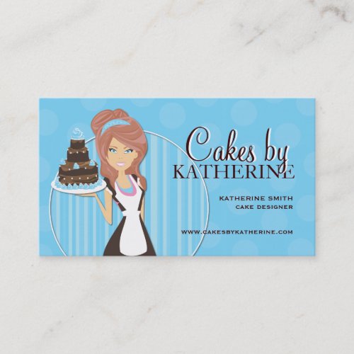 Cute and Sweet Bakery Business Cards