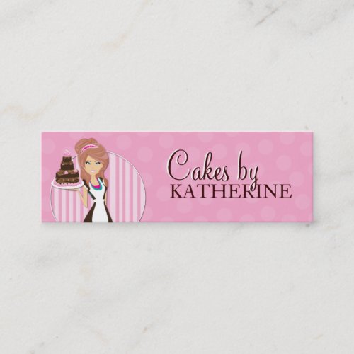 Cute and Sweet Bakery Packaging Labels Business Card Template